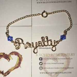Custom Name Bracelet. Handmade.